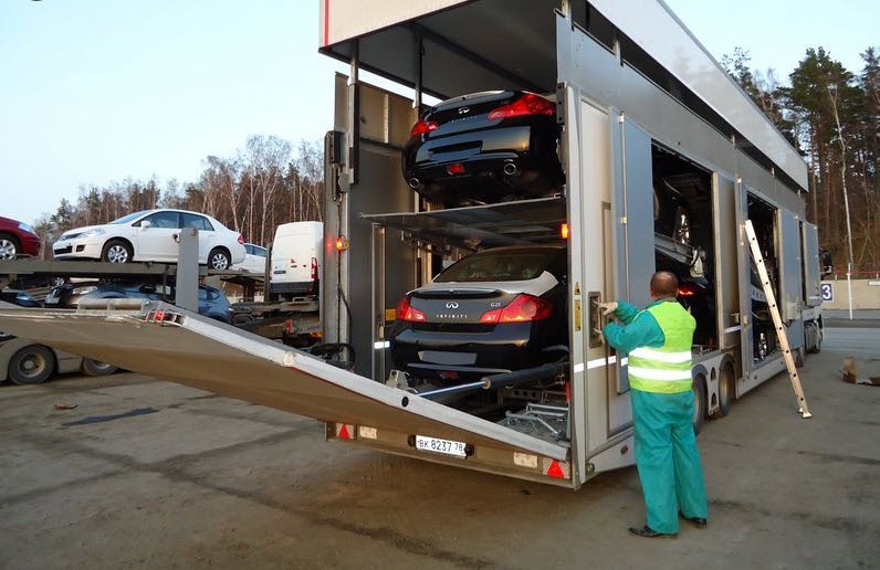 Transporte de carros para a Argentina a partir dos Estados Unidos